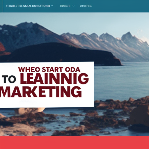 Where To Start Learning Marketing?