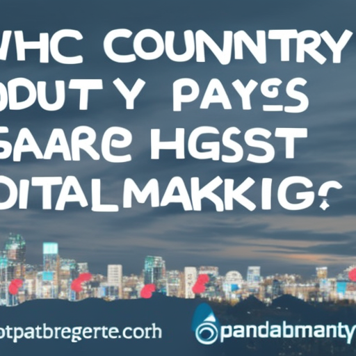 Which Country Pays Highest Salary For Digital Marketing?