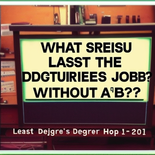 What Is The Least Stressful Job Without Degree?