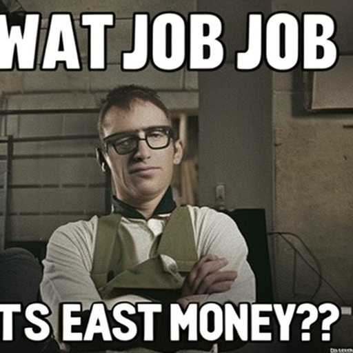 What Job Is The Easiest Money?
